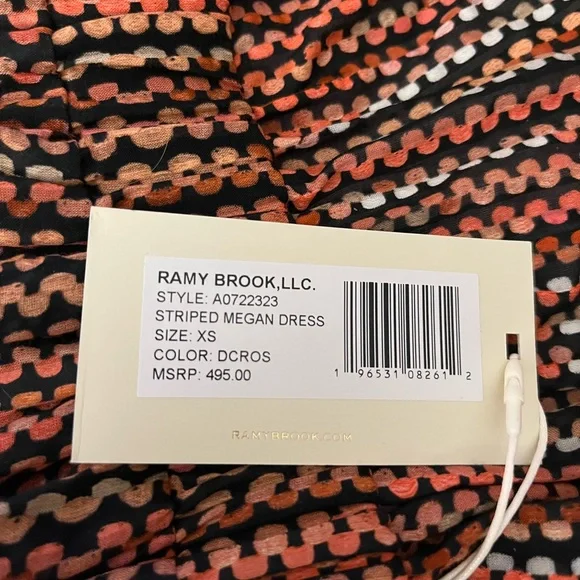 ‼️💥PRICE DROP ☄️ 
NWT Ramy Brook Striped Megan Cutout Maxi Dress Size XS - Picture 11 of 13